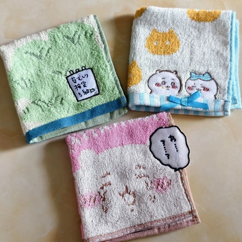 ผ้าขนหนูผ้าฝ้ายขนาดเล็ก ลายชิอ - Home Textiles Face Towel บทวิจารณ์และราคา