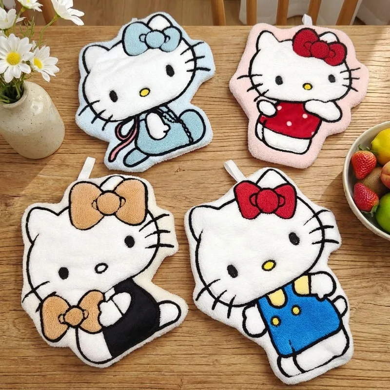 ผ้าเช็ดมือลายการ์ตูนแมว น่ารัก - Home Textiles Face Towel บทวิจารณ์และราคา