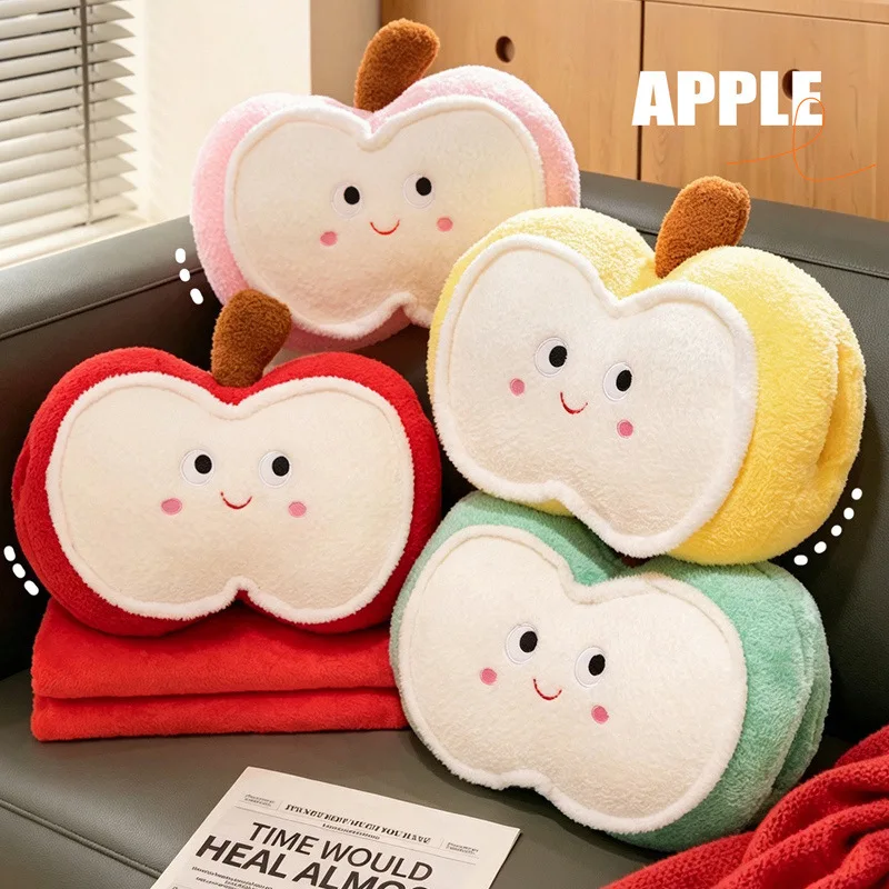 หมอนผ้าห่มแอปเปิ้ลลายการ์ตูน ท - Home Textiles Usa บทวิจารณ์และราคา