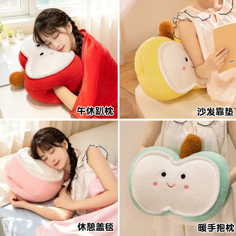 หมอนผ้าห่มแอปเปิ้ลลายการ์ตูน ท - Home Textiles Usa บทวิจารณ์และราคา