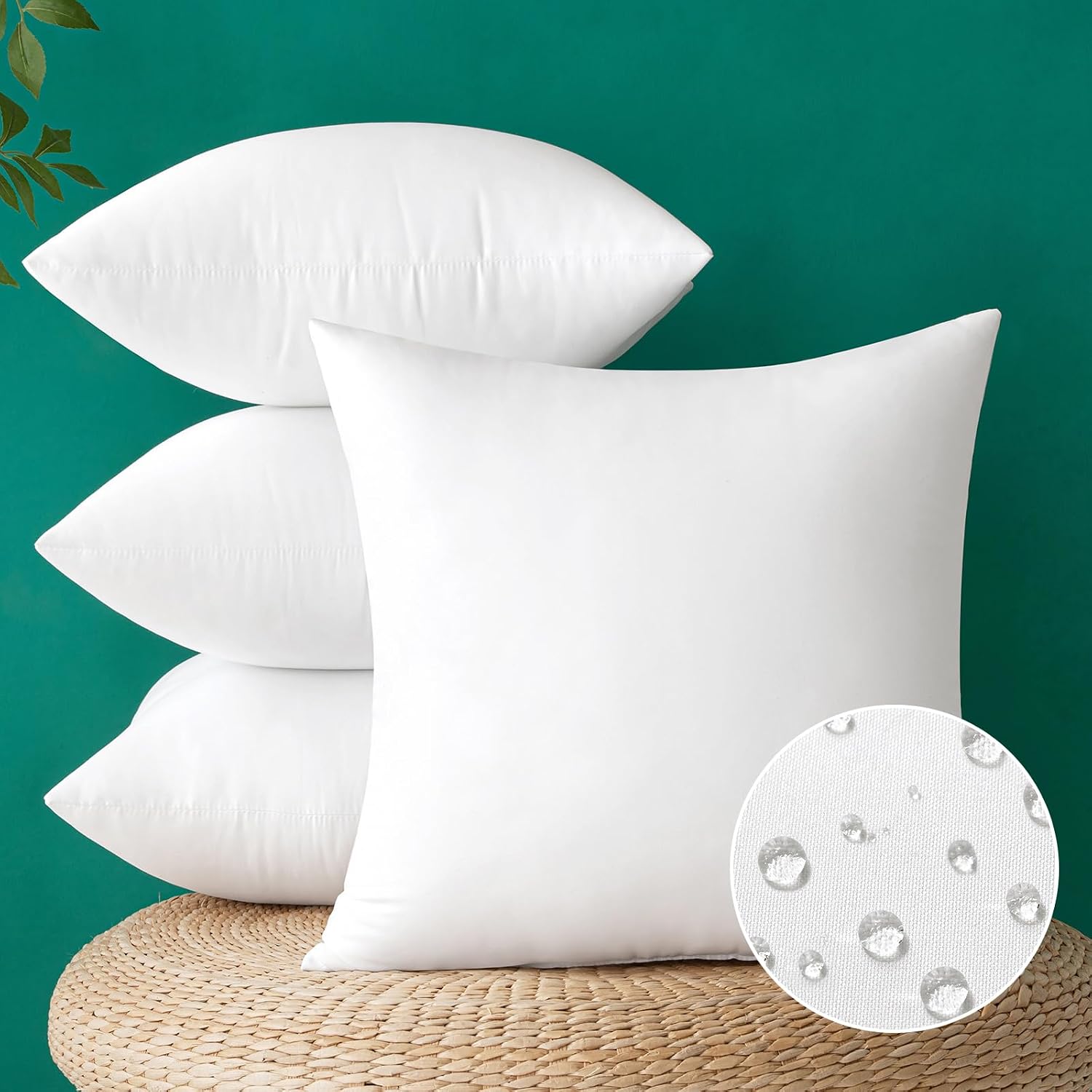 MIULEE ไส้หมอนสำหรับใช้ภายนอกอ - Pillow Insert 18X18 บทวิจารณ์และราคา