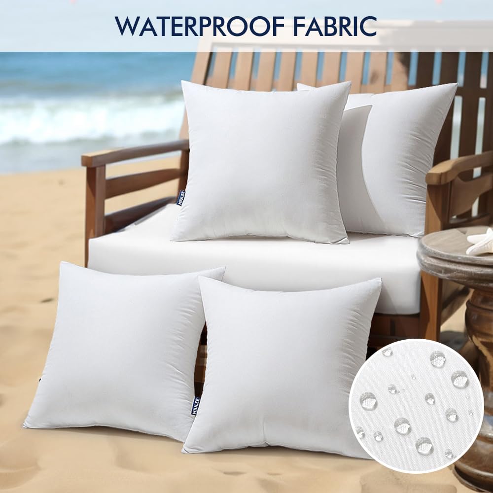 MIULEE ไส้หมอนสำหรับใช้ภายนอกอ - Pillow Insert 18X18 บทวิจารณ์และราคา