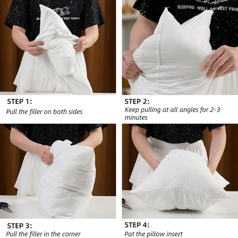 หมอนแกนสีขาวขนาด30x50ซม. 45X45 - Pillow Insert 18X18 บทวิจารณ์และราคา
