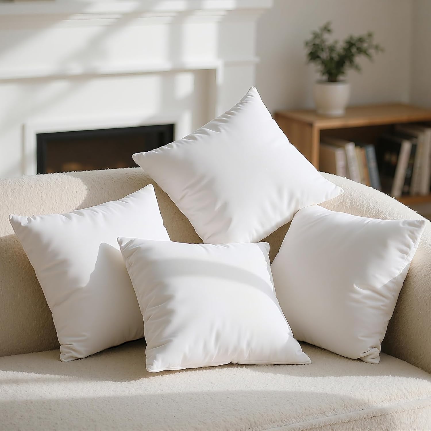 ไส้หมอนอิงสีขาว ขนาด 50x50 ซม. - Pillow Insert 18X18 บทวิจารณ์และราคา