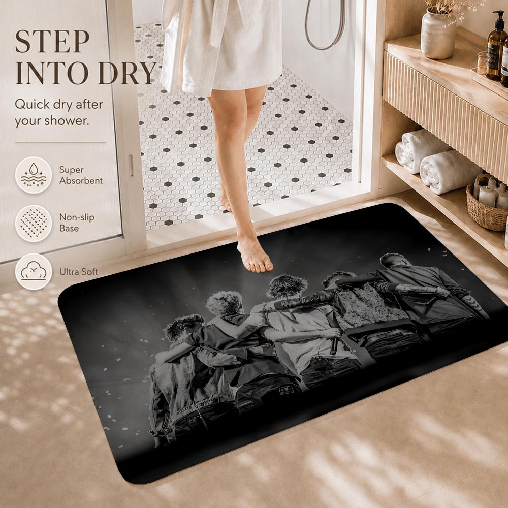 พรมปูพื้นลายเพลง O-One Band D- - Home Textiles Direct บทวิจารณ์และราคา