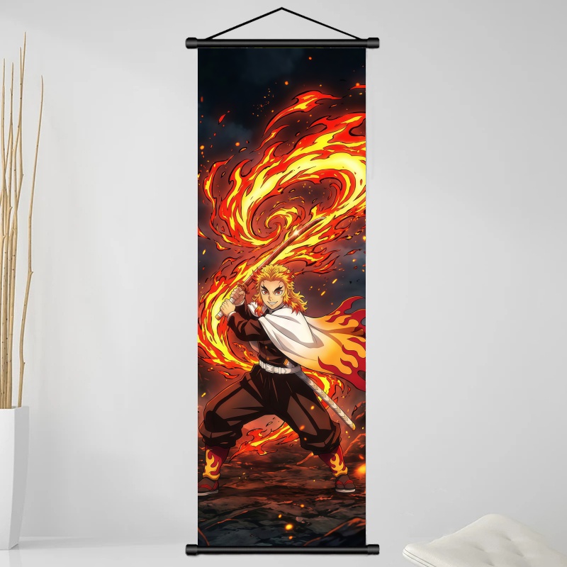 ผ้าพิมพ์ลายอนิเมะ Demon Slayer - Home Textile บทวิจารณ์และราคา