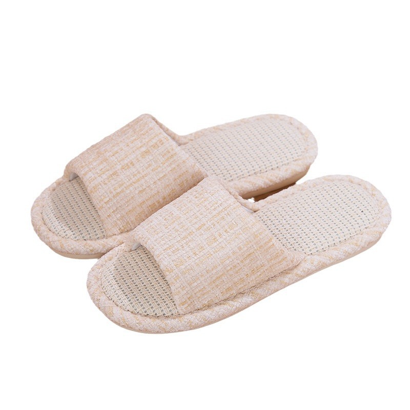รองเท้าแตะผ้าลินินสำหรับผู้หญิ - Home Textile บทวิจารณ์และราคา