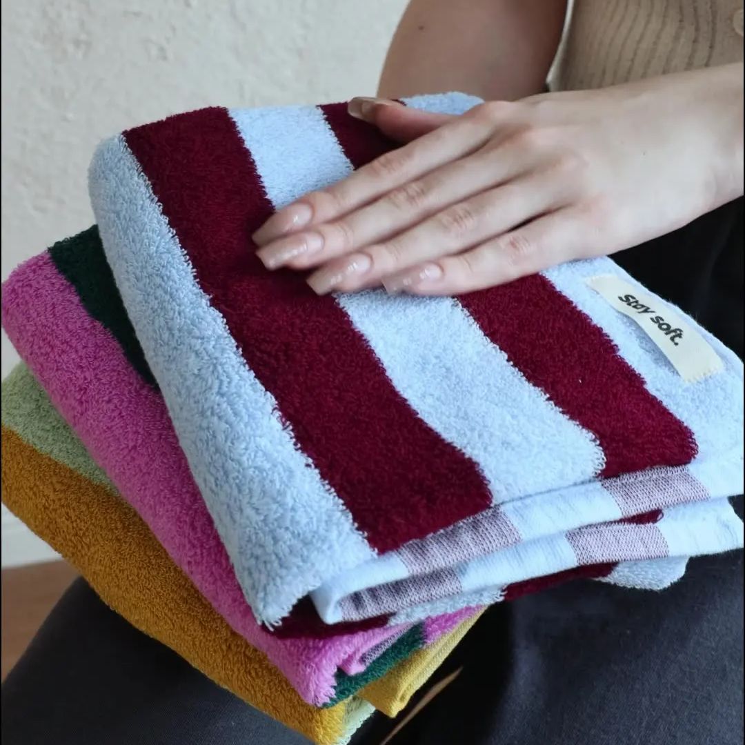 ผ้าขนหนูผ้าฝ้ายลายย้อนยุค ผ้าฝ - Home Textiles Face Towel บทวิจารณ์และราคา