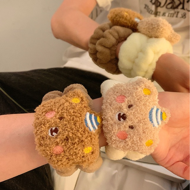 สายรัดข้อมือการ์ตูนหมีสำหรับล้ - Home Textiles Face Towel บทวิจารณ์และราคา