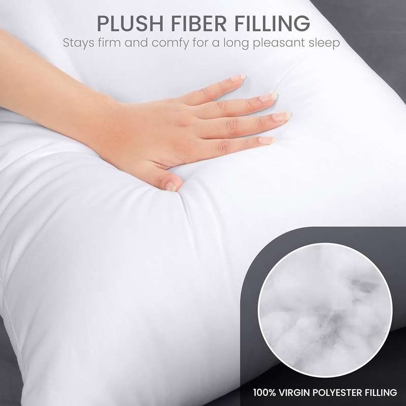 แกนหมอนอิงสี่เหลี่ยมสีขาวมาตรฐ - Pillow Insert 18X18 บทวิจารณ์และราคา