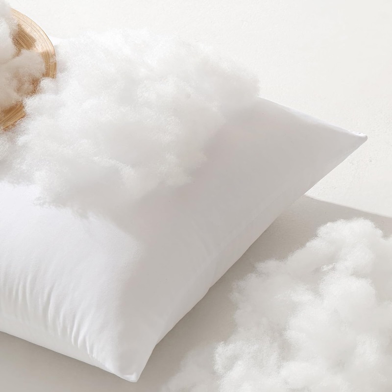 แกนหมอนอิงสี่เหลี่ยมสีขาวมาตรฐ - Pillow Insert 18X18 บทวิจารณ์และราคา