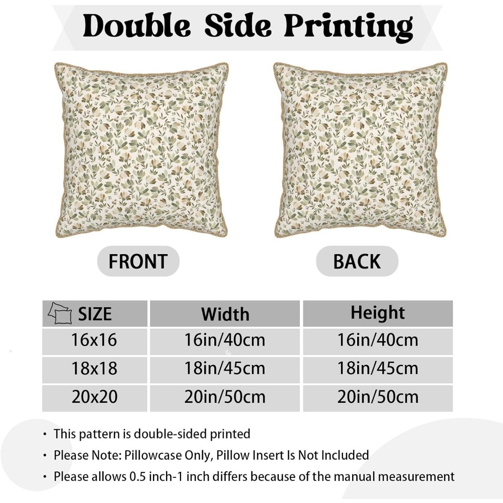 ชุดปลอกหมอนอิงกำมะหยี่เนื้อนุ่ - Pillow Insert 18X18 บทวิจารณ์และราคา